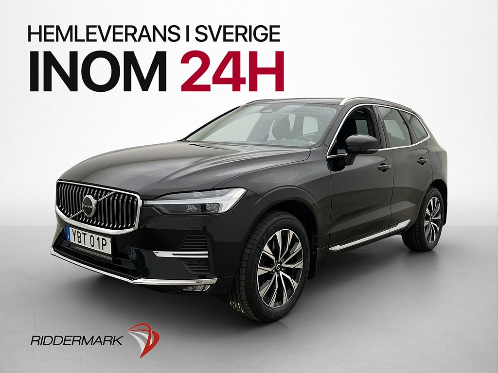Volvo XC60 B4 AWD Plus Skinn Drag Kamera BLIS CarPlay Google