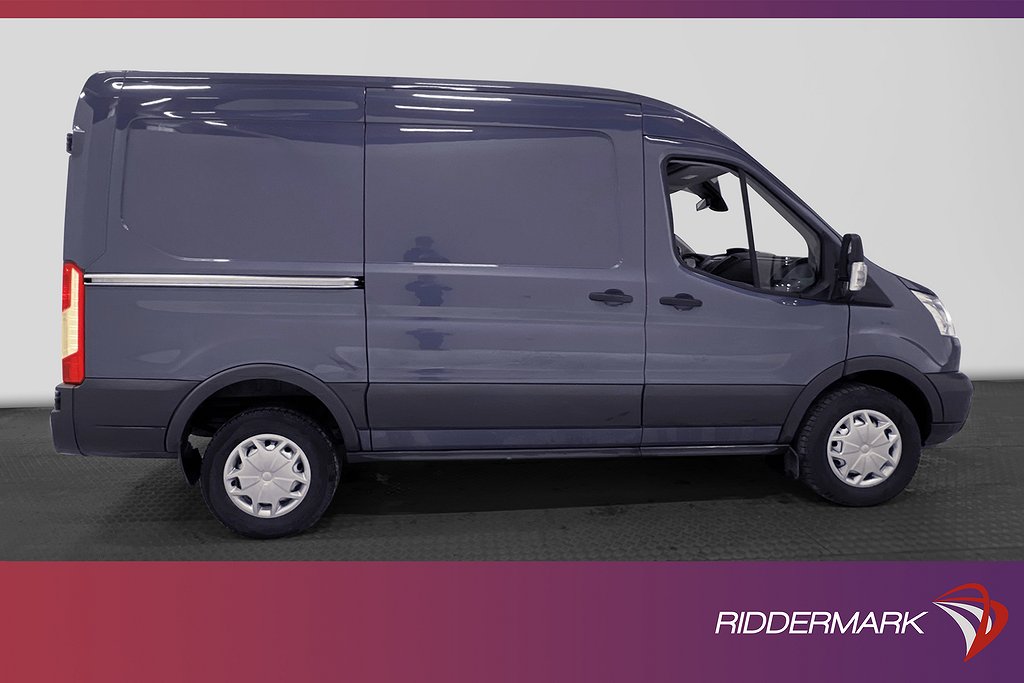 Ford Transit 350 L2H2 AWD Värm Drag 3-Sits 2xDörrar MOMS