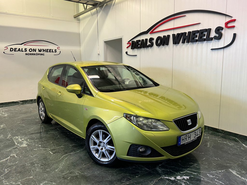 Seat Ibiza 5-dörrar 1.4 Manuell, 86hk, 2009