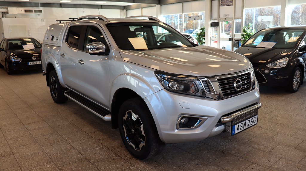 Nissan Navara Dubbelhytt 2.3 dCi 4WD Euro 6 360° kåpa MOMS