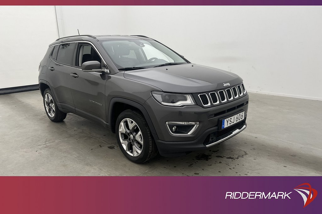 Jeep Compass 1.4 4WD 170hk Limited Sensorer Halvskinn