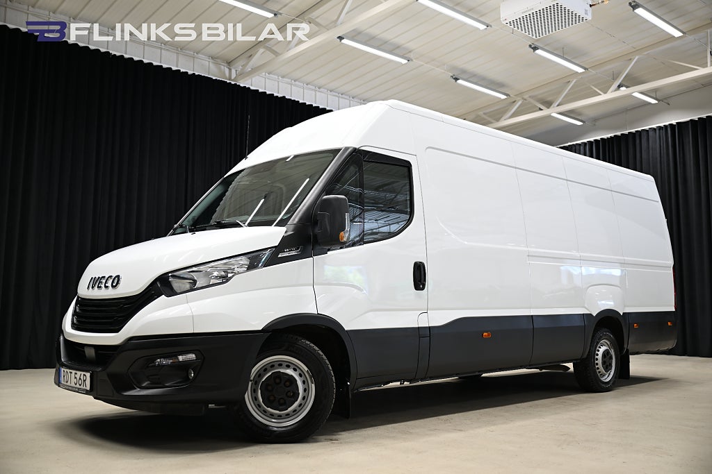 Iveco Daily 136HK Automat|Extra-lång|Webasto|3.5ton-dragvikt|Moms