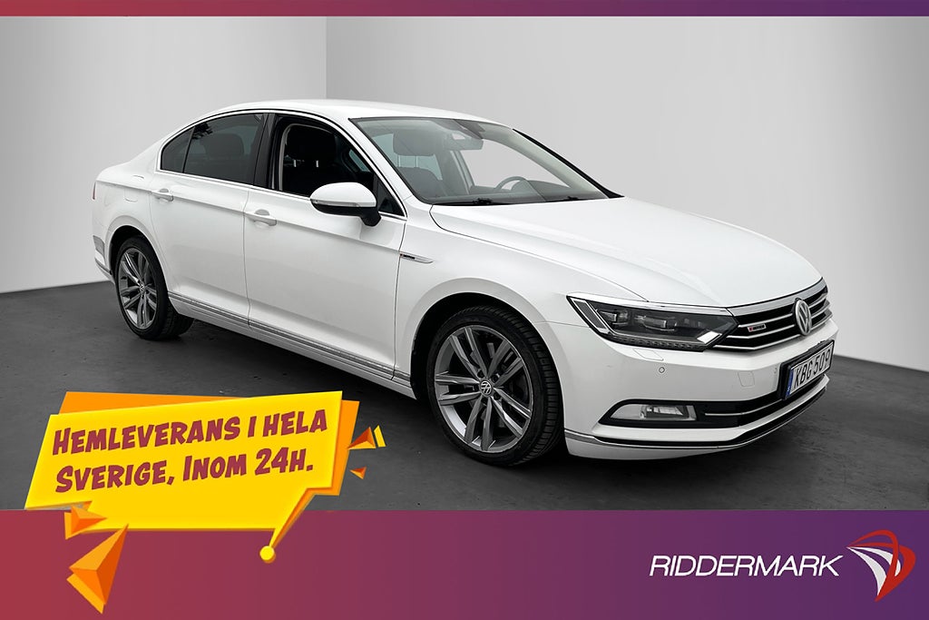 Volkswagen Passat 2.0 TDI 240hk 4M Dragkrok Kamera Carplay