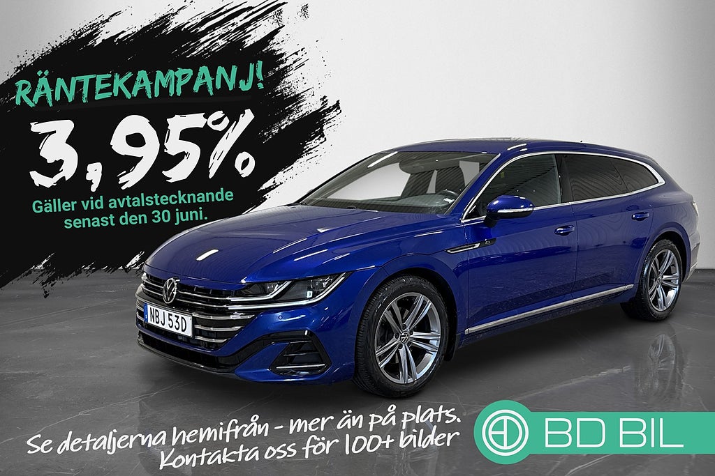Volkswagen Arteon SB 2.0 TDI 4M R-LINE COCKPIT BACKKAMERA DRAG 