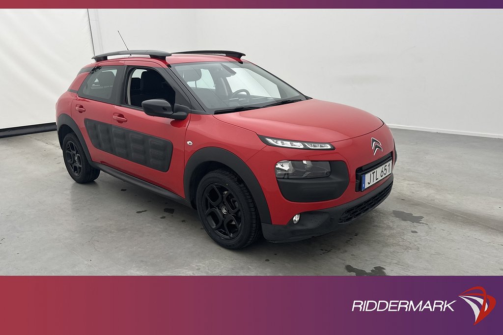 Citroën C4 Cactus 1.2 82hk Värmare Kamera Sensorer Farthåll