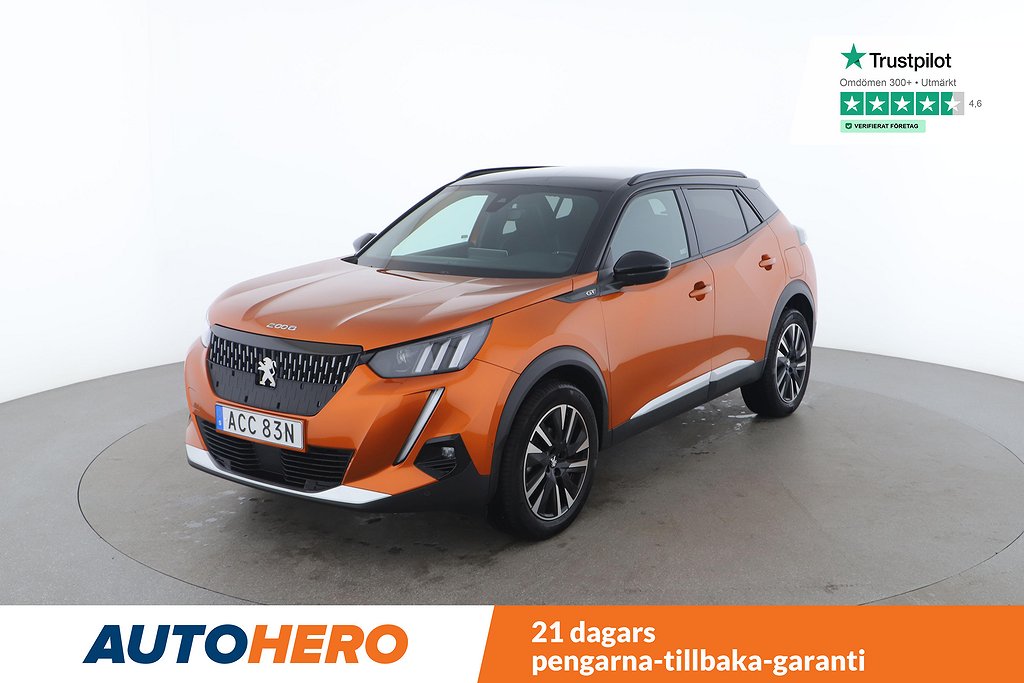 Peugeot 2008 1.2 PureTech EAT GT / CarPlay, PDC, NYSERVAD