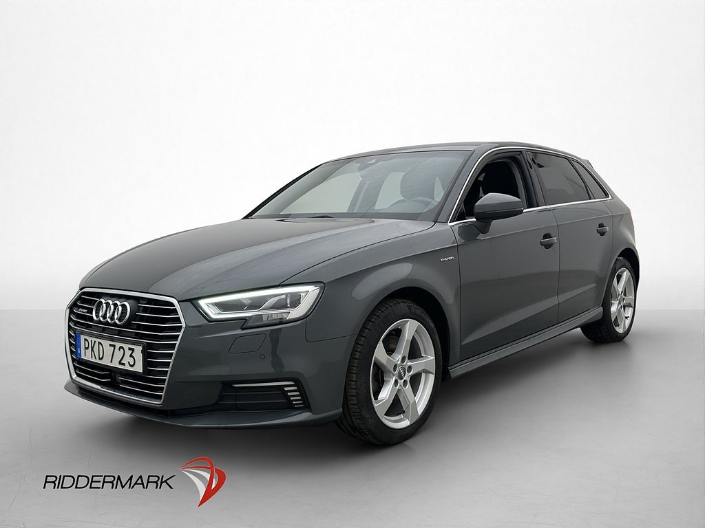 Audi A3 Sportback e-Tron 204hk Dragkrok Kamera Navi