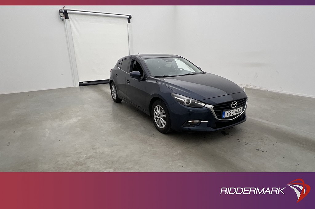 Mazda 3 Sport 2.0 120hk Vision Navigation Sensorer Välservad