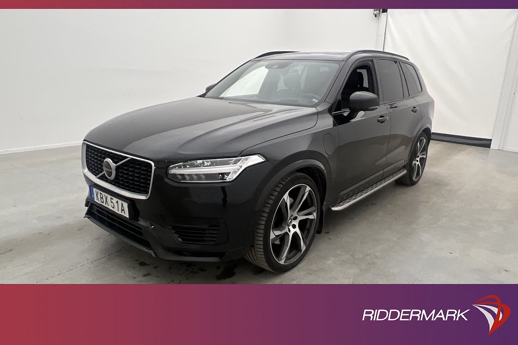 Volvo XC90 Recharge T8 R-Design 7-Sit VOC Pano B&W Luftfjädr