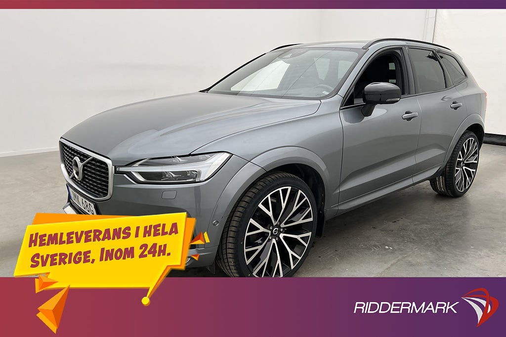 Volvo XC60 T6 AWD R-Design Pano H/K Värm Drag MOMS