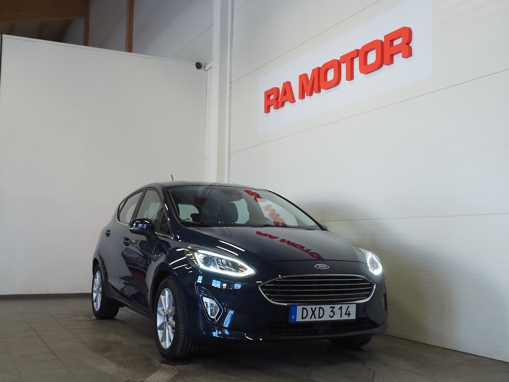 Ford Fiesta 1.0 EcoBoost 100hk Titanium Carplay Farthållare 2018