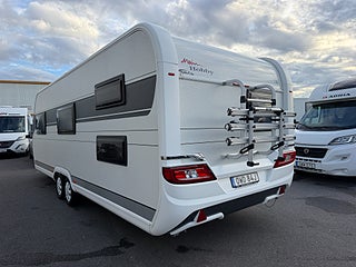Husvagn-övrigt Hobby 650 KMFE De Luxe / Barnkammare, dubbla soffor! ALDE! AC! 19 av 20