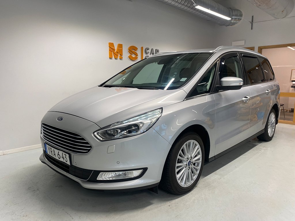 Ford Galaxy 2.0 TDCi Powershift Titanium 7Sits B-kamera Navi