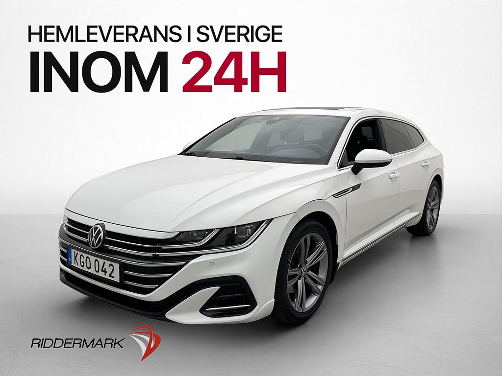 Volkswagen Arteon R-Line Cockpit Pano Värmare Drag