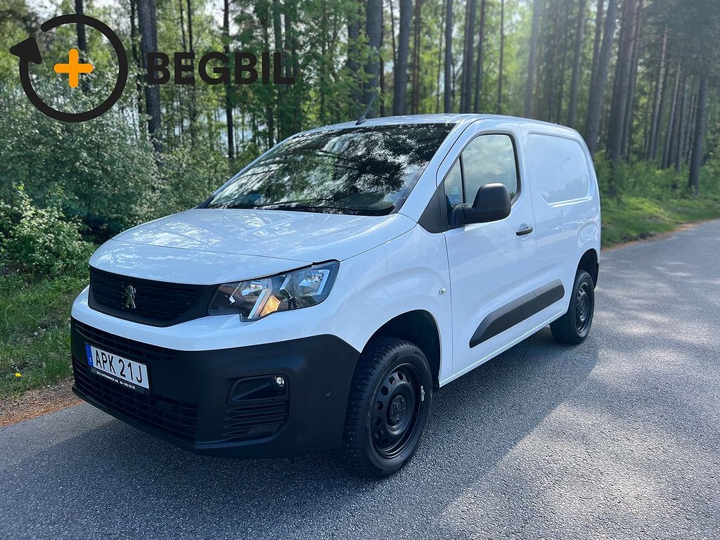 Peugeot Partner Utökad Last 1.5 BlueHDi 130 HK 4x4 Dangel I Leasbar I Carplay I 