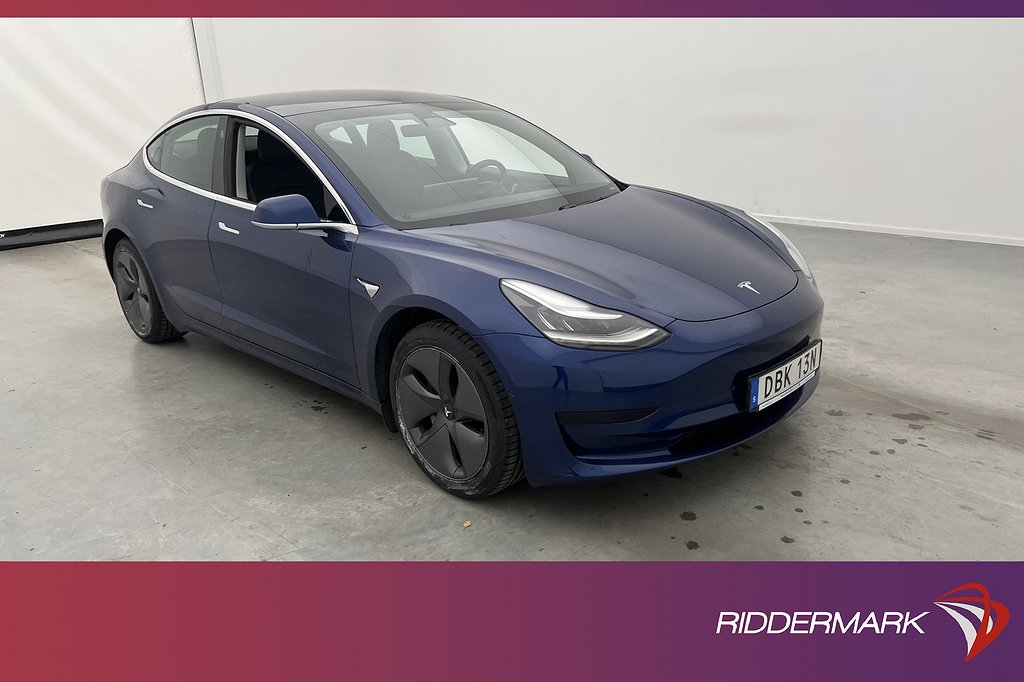 Tesla Model 3 Standard Range Plus Svensksåld Dragkrok AP