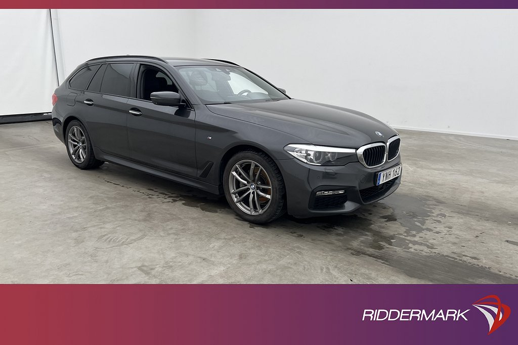 BMW 520 d Touring 190hk M Sport HiFi 360 Rattvärme Navi Drag