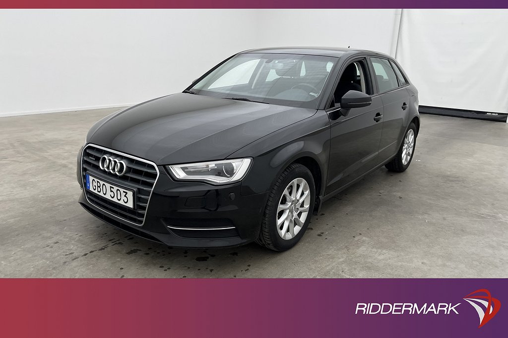 Audi A3 Sportback TDI Quattro 150hk Värm Sensorer Dragkrok