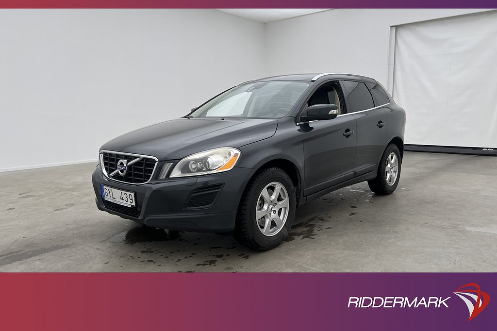 Volvo XC60 D5 AWD 205hk Summum P-Värmare Skinn 4,95% RÄNTA