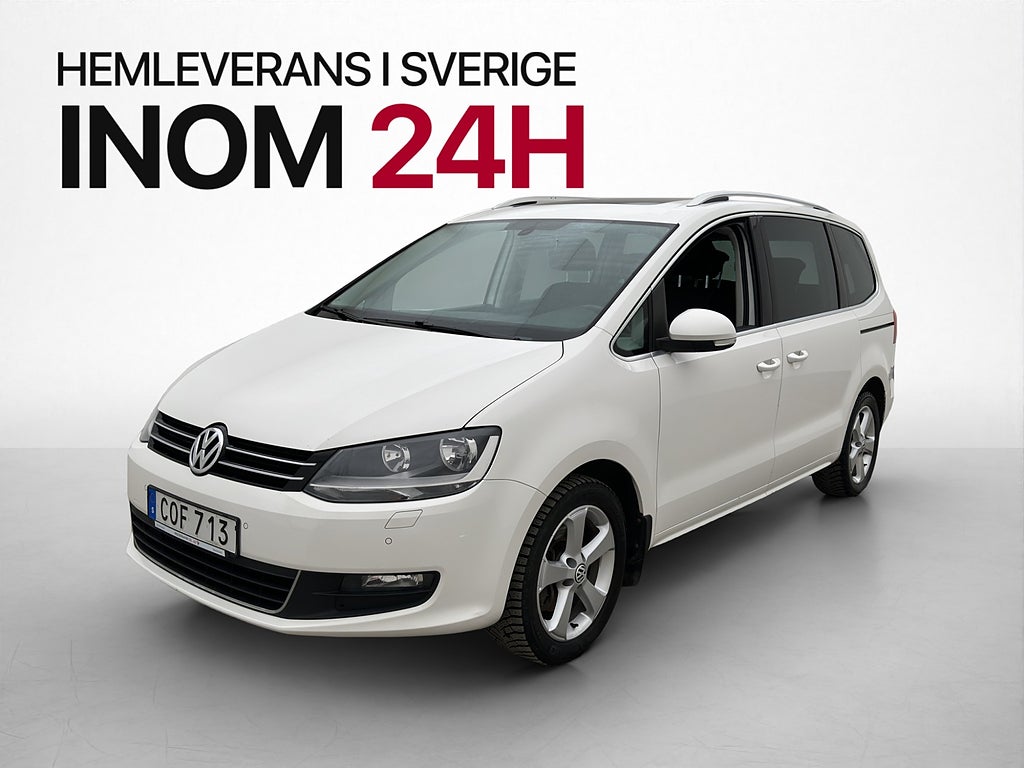 Volkswagen Sharan 2.0 TDI Masters 7-Sits Pano Navi Sensorer