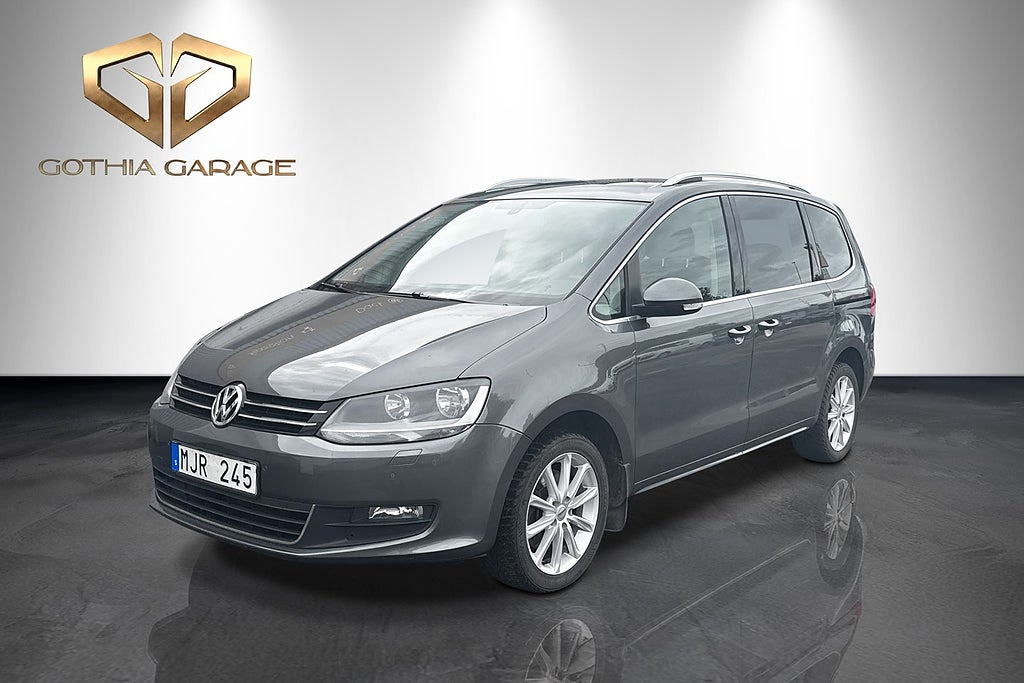 Volkswagen Sharan 7-seater 2.0 TDI|Panorama|B-kam|Navi|Ny-Serv&Besikt|