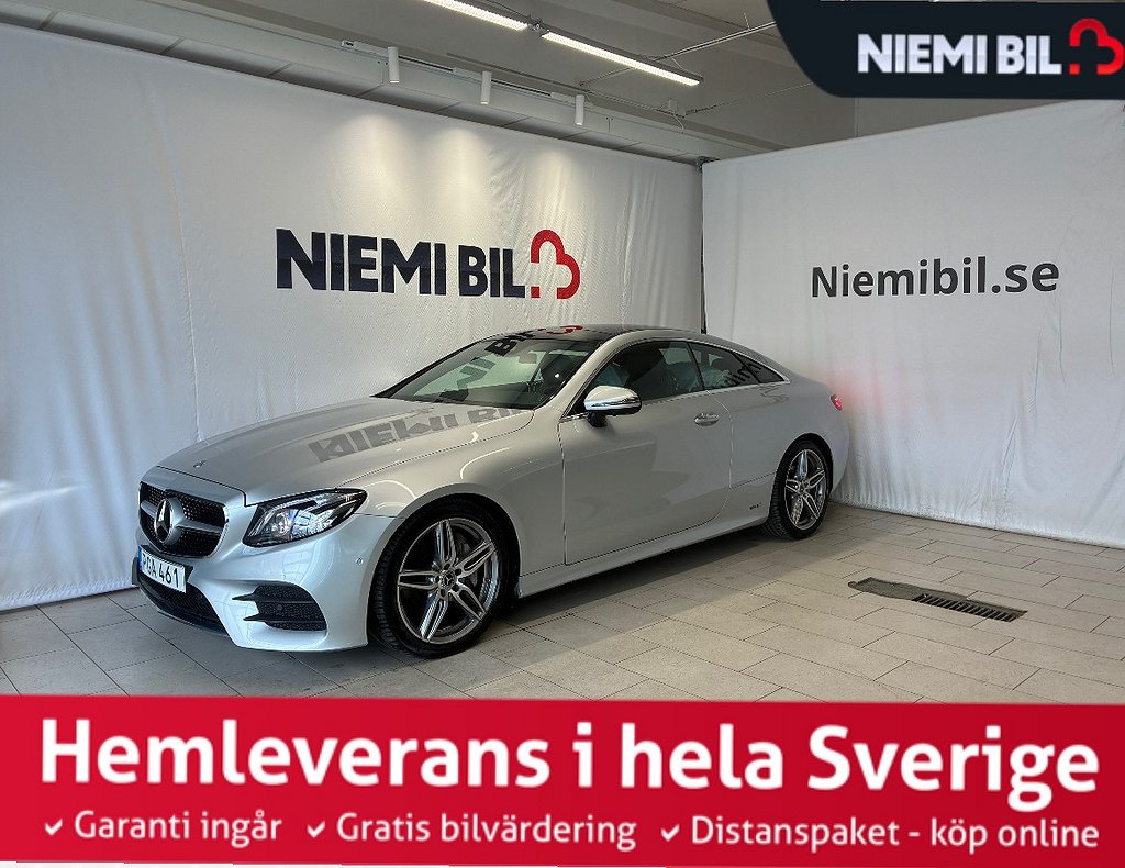 Mercedes-Benz E 300 Coupé AMG/360°kamera/M-värmare/Navi/S&V