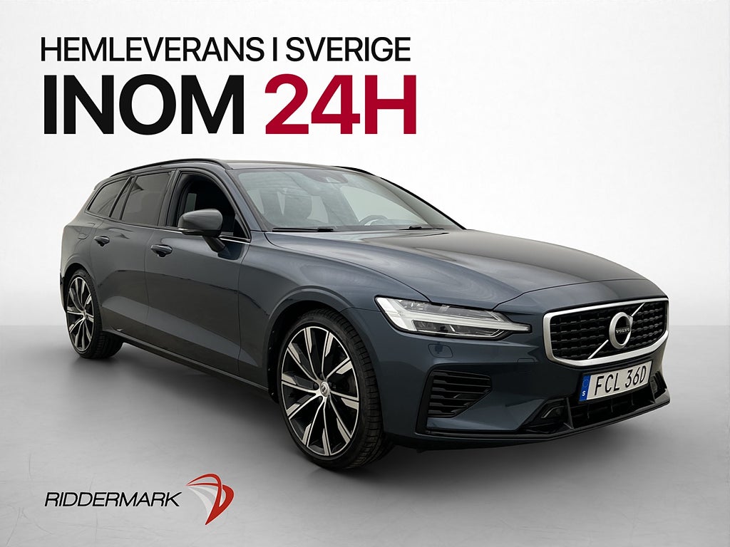 Volvo V60 T8 Twin Engine AWD 392hk R-Design Värm Drag Kamera