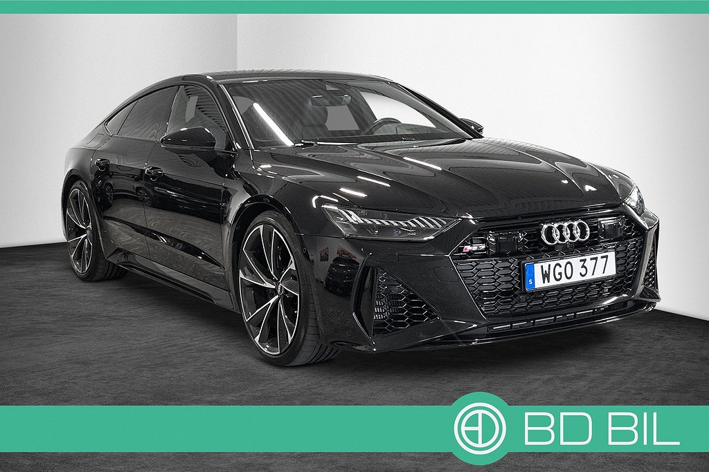 Audi RS7 SB -  600HK KOLFIBER SVART OPTIK SVSÅLD SE SPEC