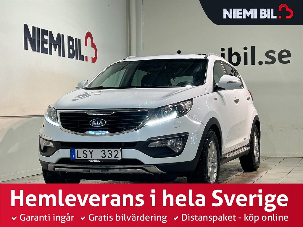 Kia Sportage 2.0 CRDi AWD Drag Mvärm Psens S/V-hjul