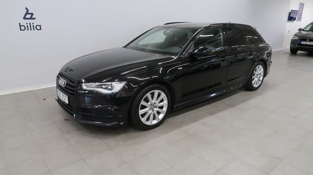 Audi A6 Avant 2.0 TDI Quattro S-line D-värm svartoptik