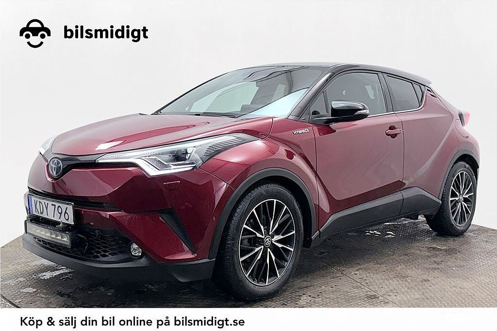 Toyota C-HR Hybrid X-Edition Drag Läder Rattvärme CarPlay JBL LED Kamkedja