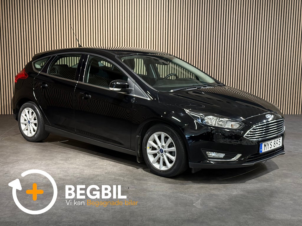 Ford Focus 1.0 EcoBoost Titanium | Rattvärme | Ny kamrem | Kamera