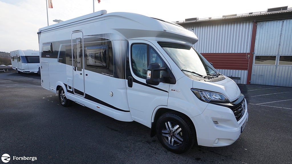 Hobby T75 HGE / Automat / Långbäddar / Solcell / Maxi Chassi 4,4 t