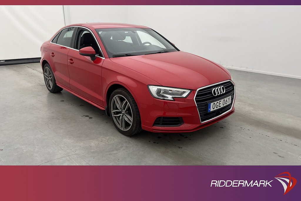 Audi A3 Sedan TFSI 116hk Proline Cockpit Navi Adaptiv PDC