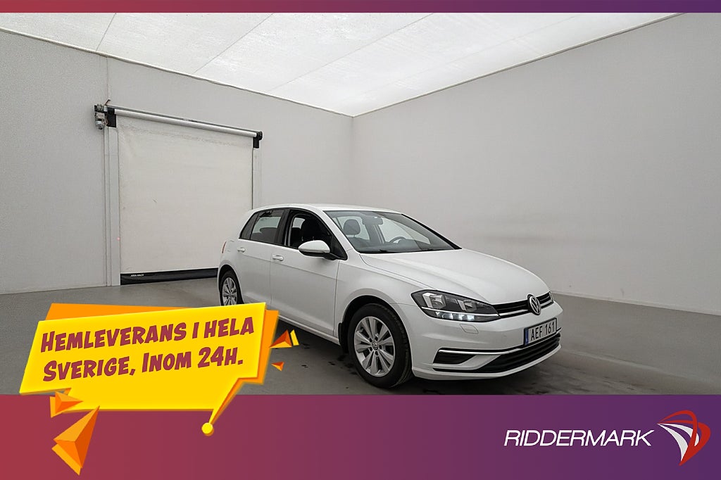 Volkswagen Golf 1.0 TSI CarPlay Adapt-fart A/C Låg skatt