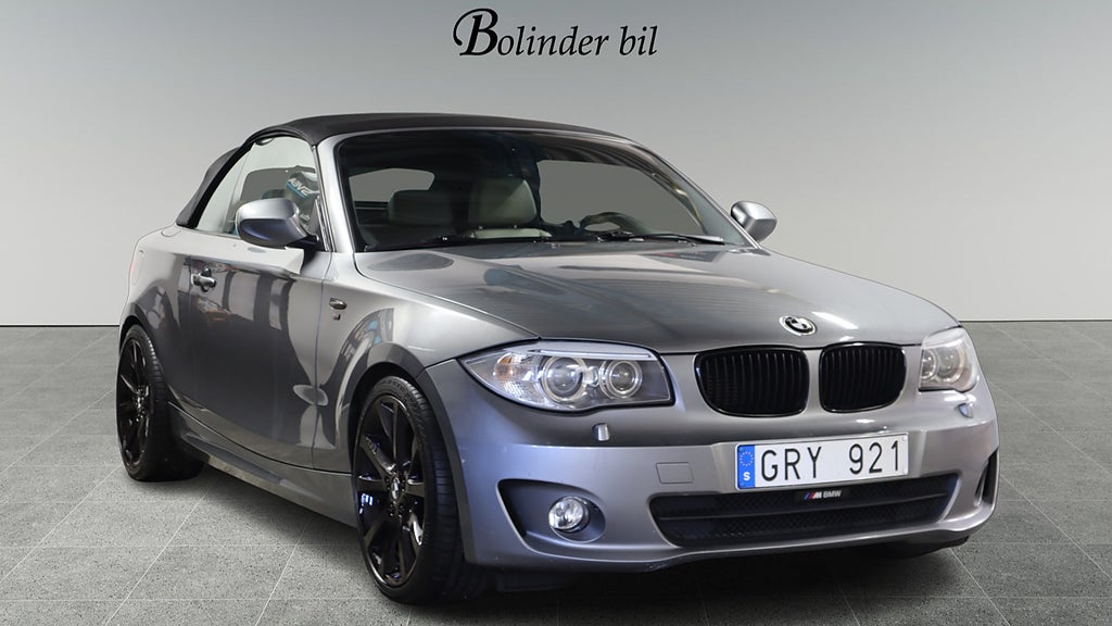 BMW 118I Convertible Advantage NY BESIKTIGAD 1 ÅRS GARANTI