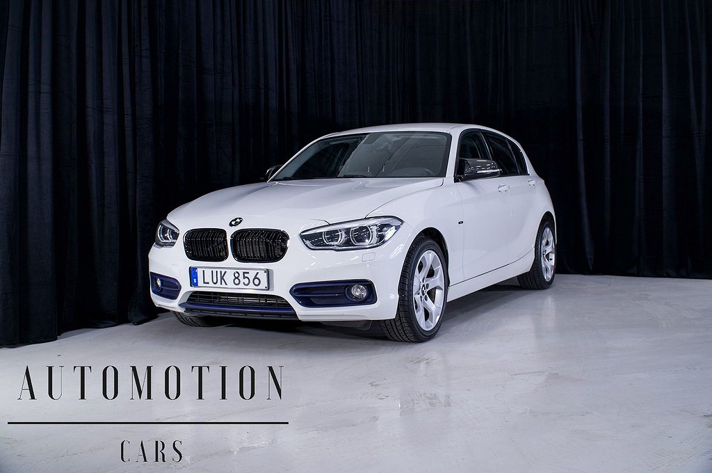 BMW 116 d Eu6 5-dörrars Aut Sport Line Xenon PDC 