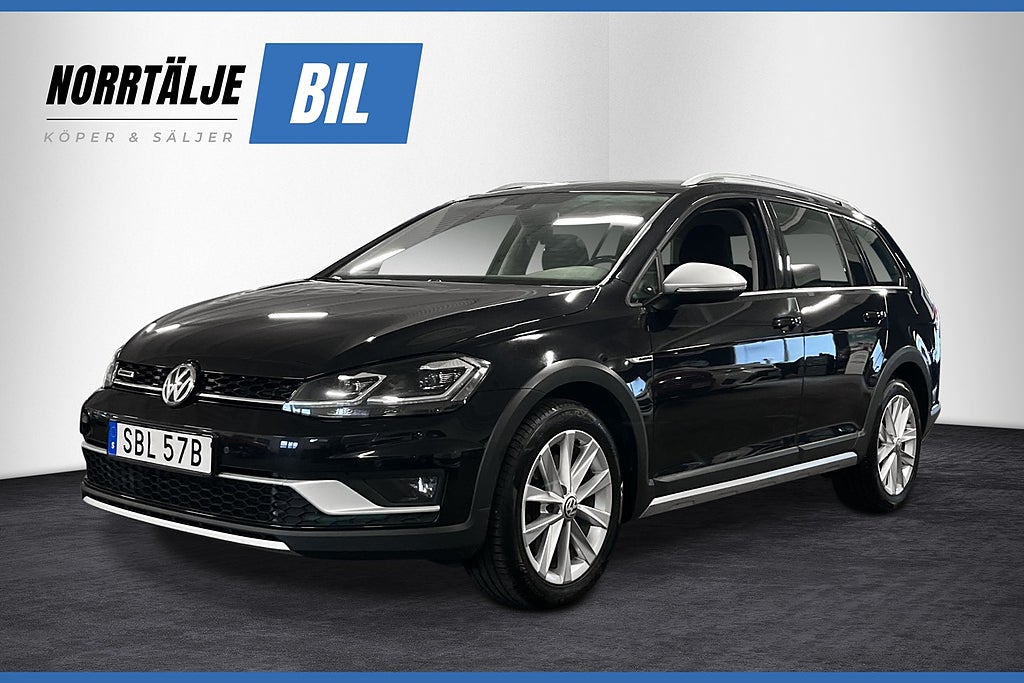 Volkswagen Golf Alltrack 2.0 184 HK TDI 4M DRAG CARPLAY D-VÄRM B-KAMERA PDC 17"