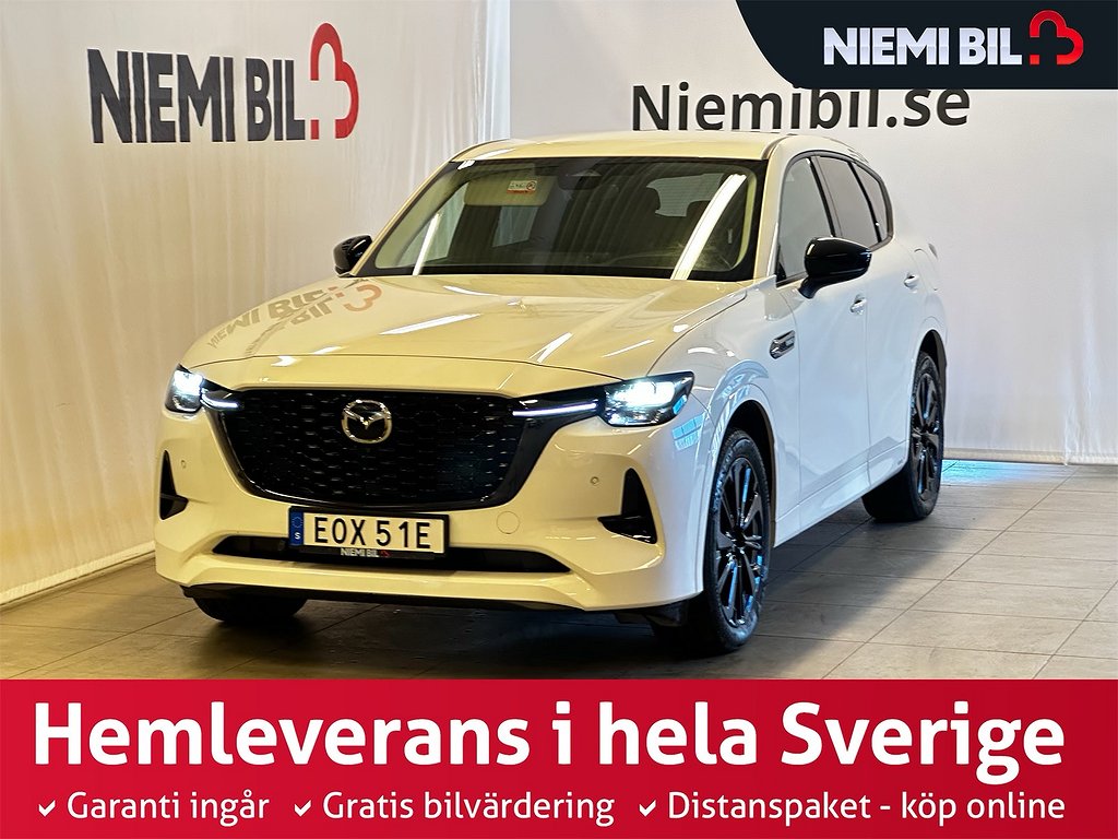 Mazda CX-60 PHEV Kamera/AdaptivFart/BOSE-Ljud/Drag/MoK/SoV