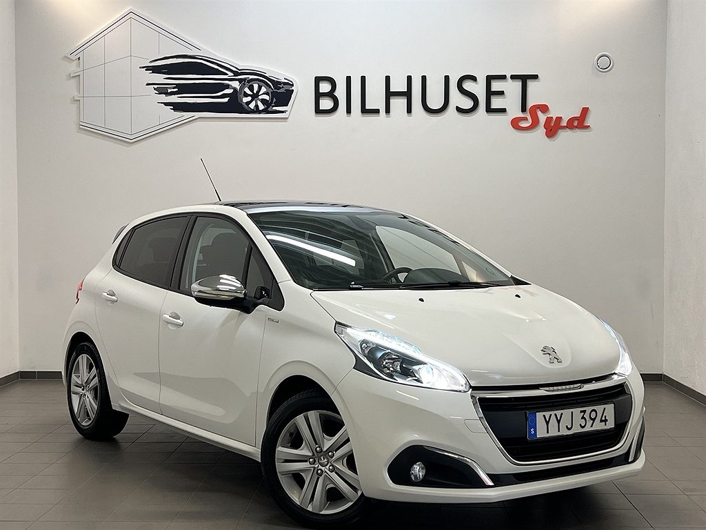 Peugeot 208 1.2 VTi 82hk Style Panorama/Carplay