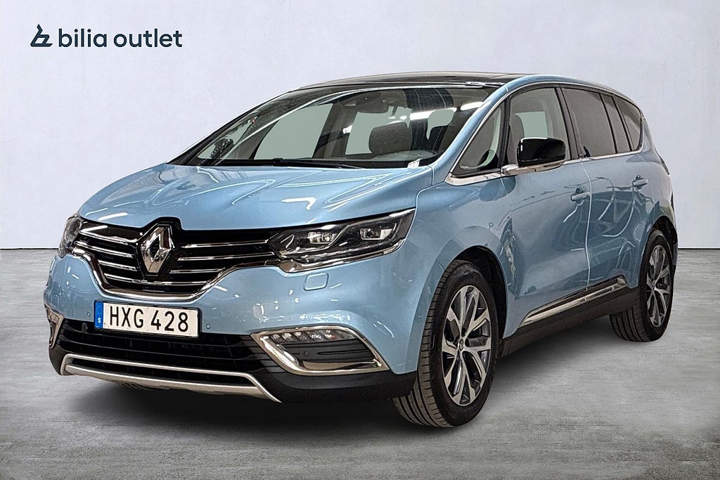 Renault Espace 1.6 dCi EDC Zen 7-sits 160hk Pano Navi BOSE HuD B-kam