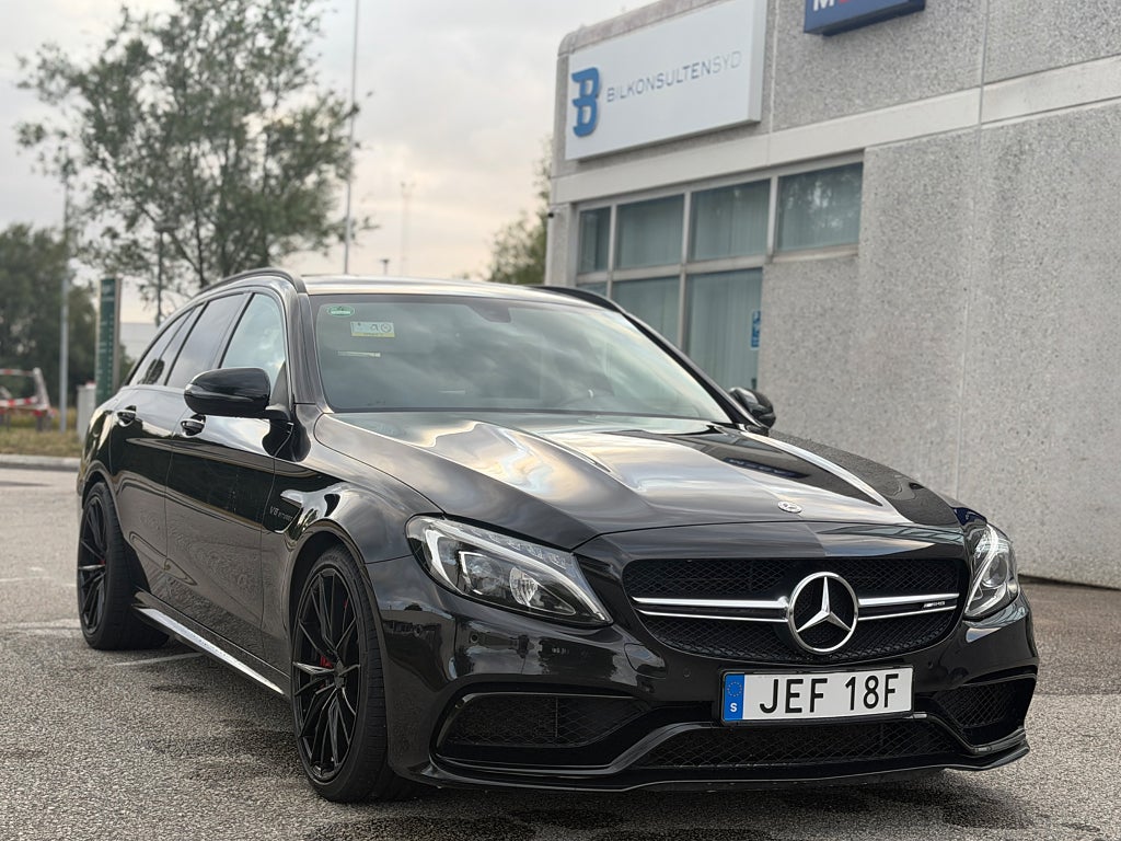 Mercedes-Benz C 63 C63 s AMG T | Speedshift | Sportavgas |  510hk