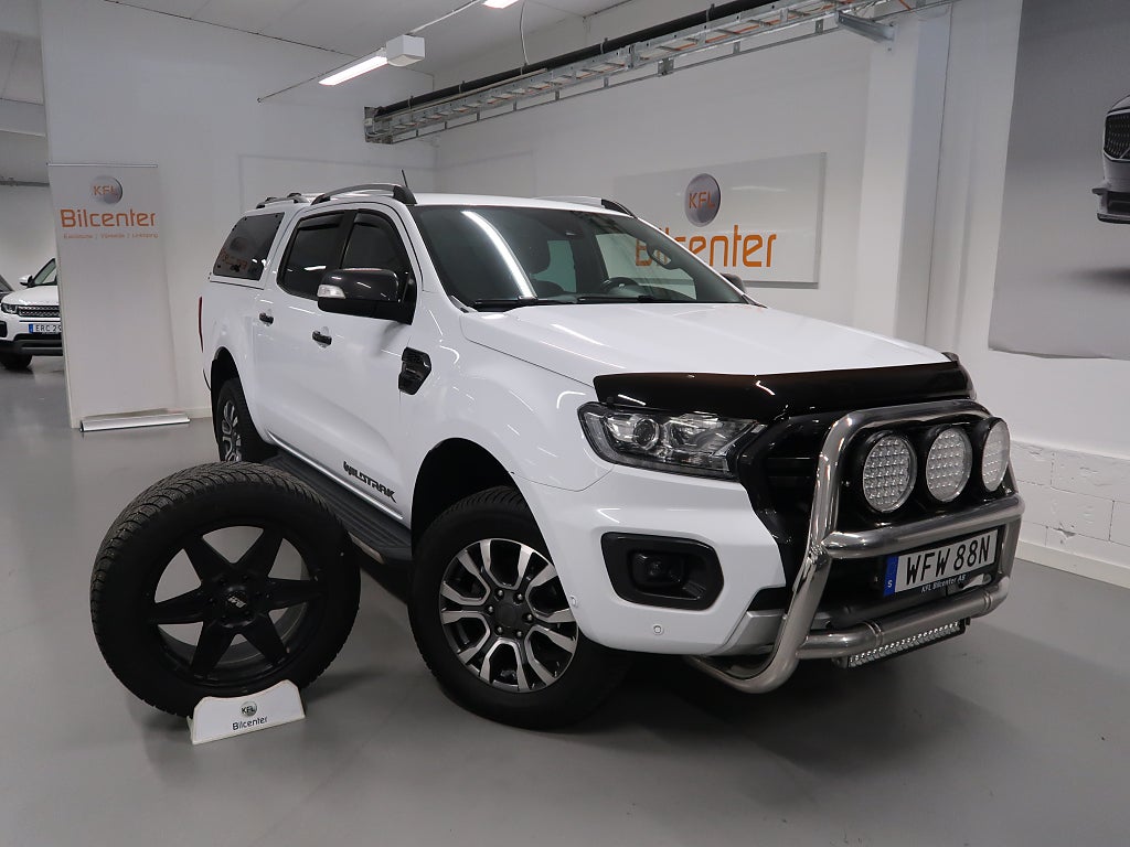 Ford ranger Dubbelhytt 2.0 Bi-Turbo 4x4 Wildtrak V-Däck ingår Kåpa-