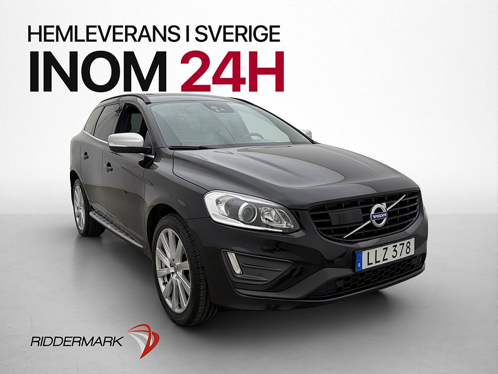 Volvo XC60 D4 AWD 190hk Classic R-Design Värmare Kamera Drag