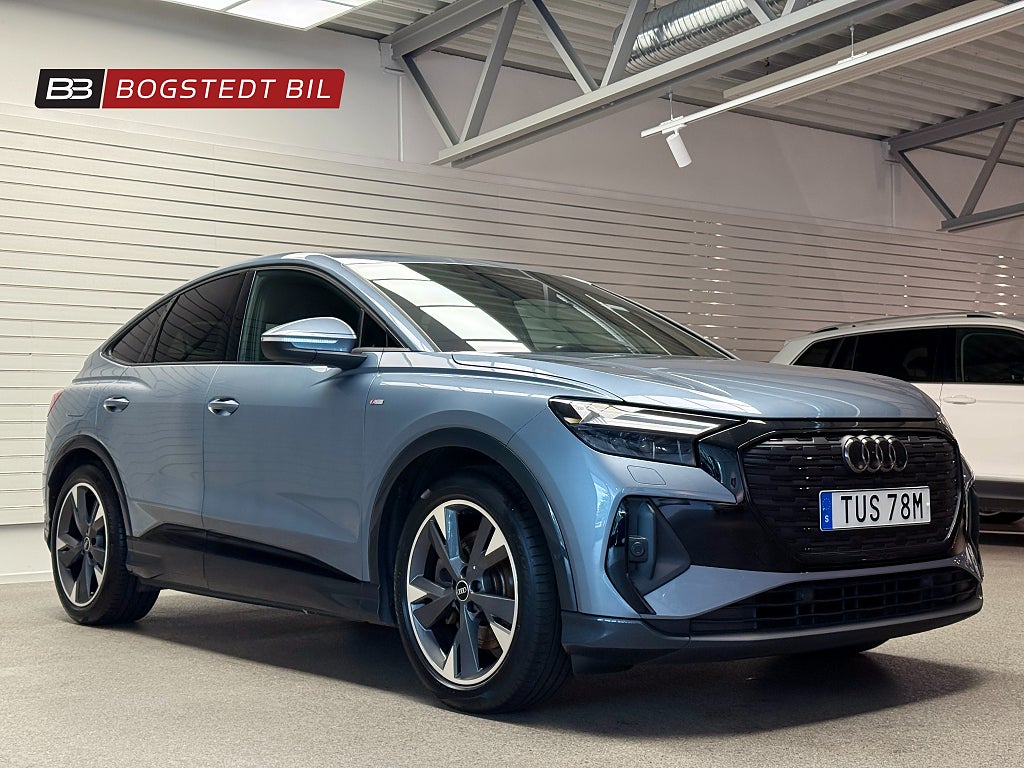Audi Q4 40 Sportback 204hk | S-line | Drag