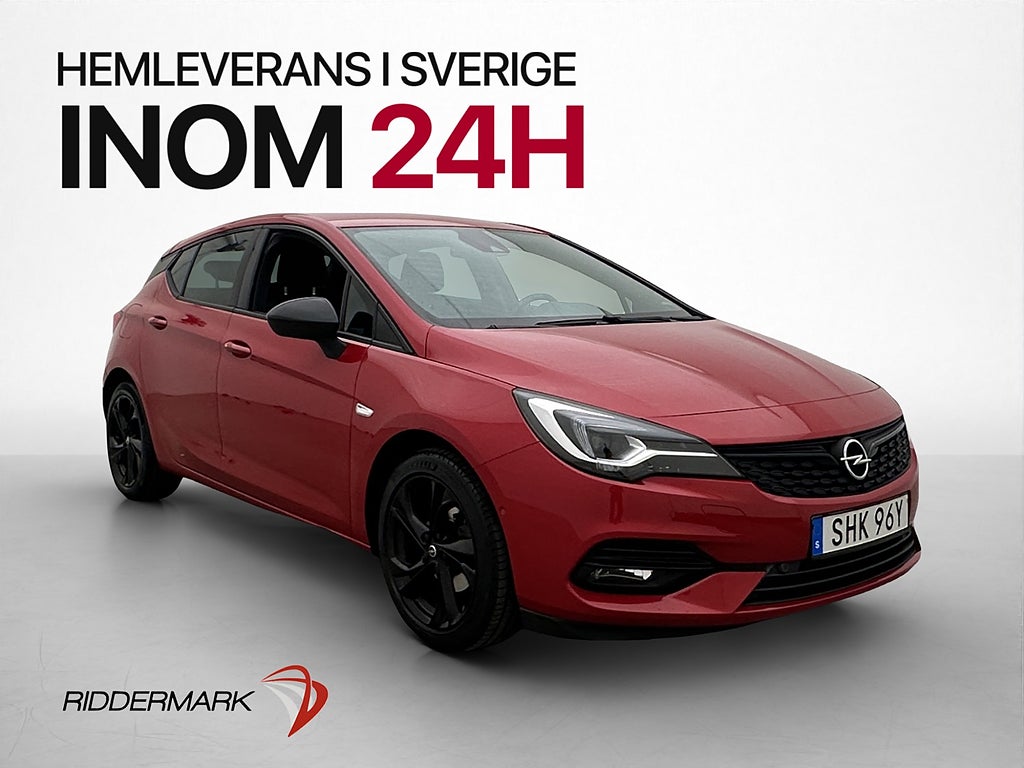 Opel Astra Turbo 145hk Kamera Navi CarPlay Rattvärme Drag