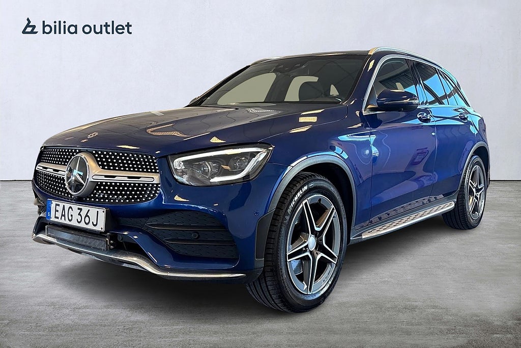 Mercedes-Benz GLC 300d 4M AMG Line 245hk / Drag 360°kam Pano Värmare BLIS