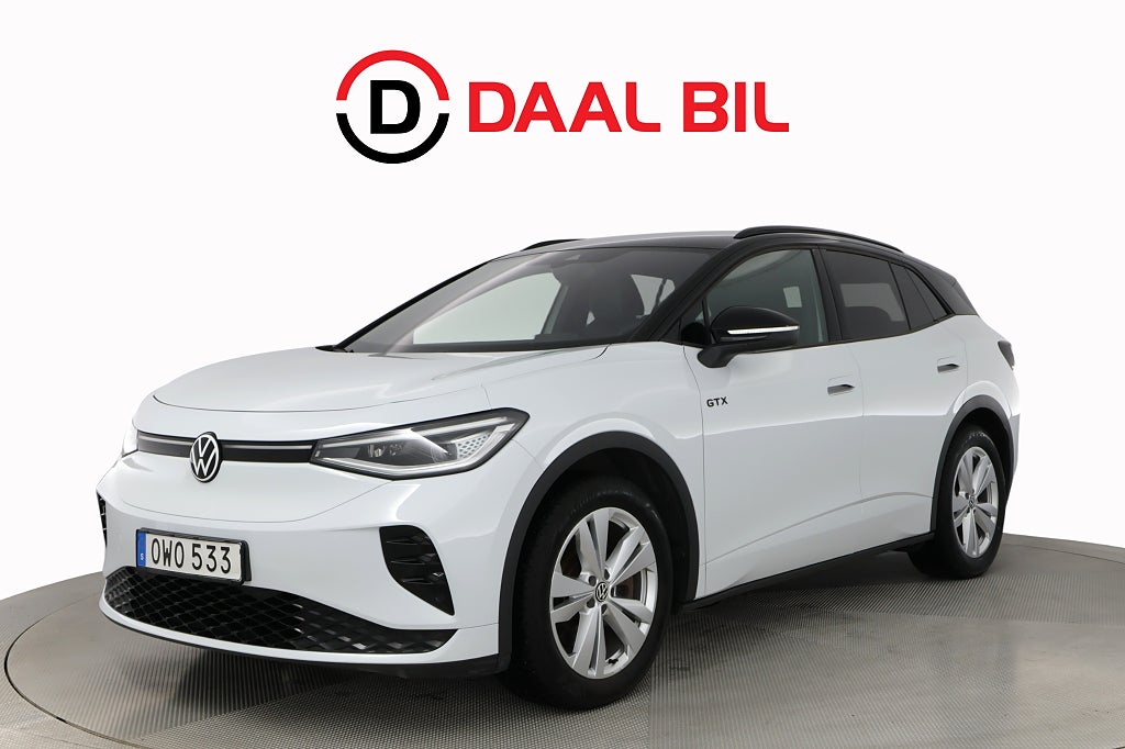 Volkswagen ID.4 GTX AWD 82kWh 299HK KOMFORT PLUS VÄRMARE NFC PSENS NAVI