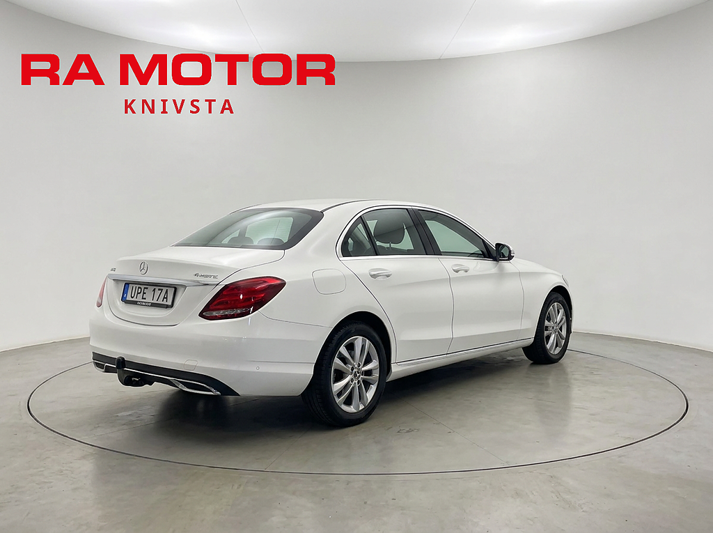 Mercedes-Benz C220 C 220 d 4MATIC Aut 194hk Avantgarde Kamera Navi Drag 2019