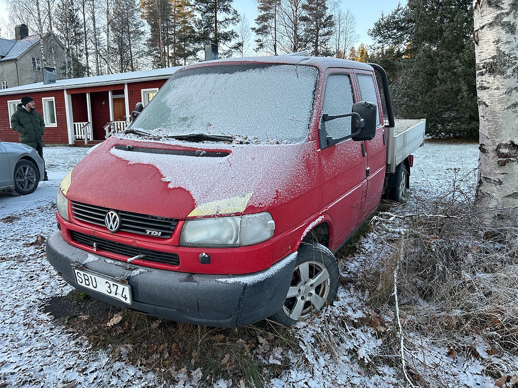 Volkswagen Transporter Chassi Dubbelhytt T30